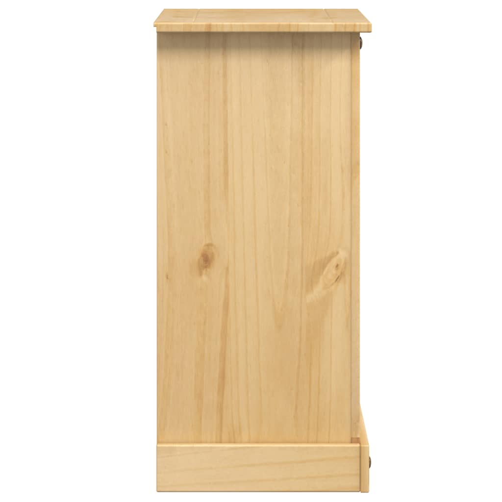 vidaXL Noptieră Corona, 53x39x84 cm, lemn masiv de pin vidaXL Noptieră Corona, 53x39x84 cm, lemn masiv de pin