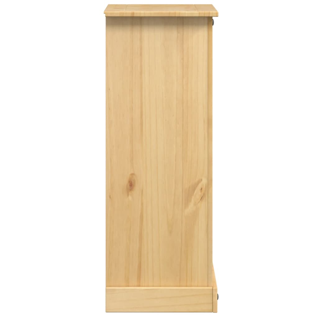 vidaXL Noptieră Corona, 53x39x103 cm, lemn masiv de pin vidaXL Noptieră Corona, 53x39x103 cm, lemn masiv de pin