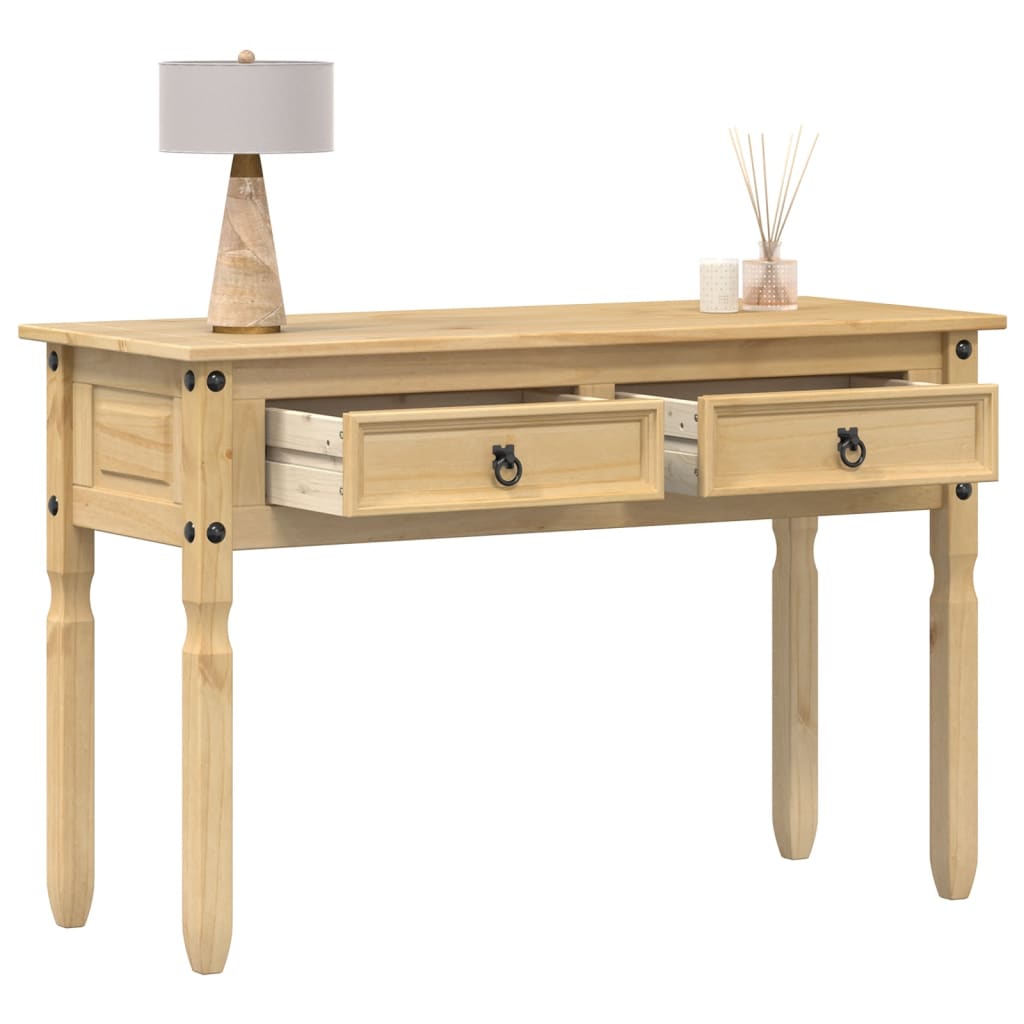vidaXL Măsuță consolă "Corona", 115x46x73 cm, lemn masiv de pin vidaXL Măsuță consolă "Corona", 115x46x73 cm, lemn masiv de pin