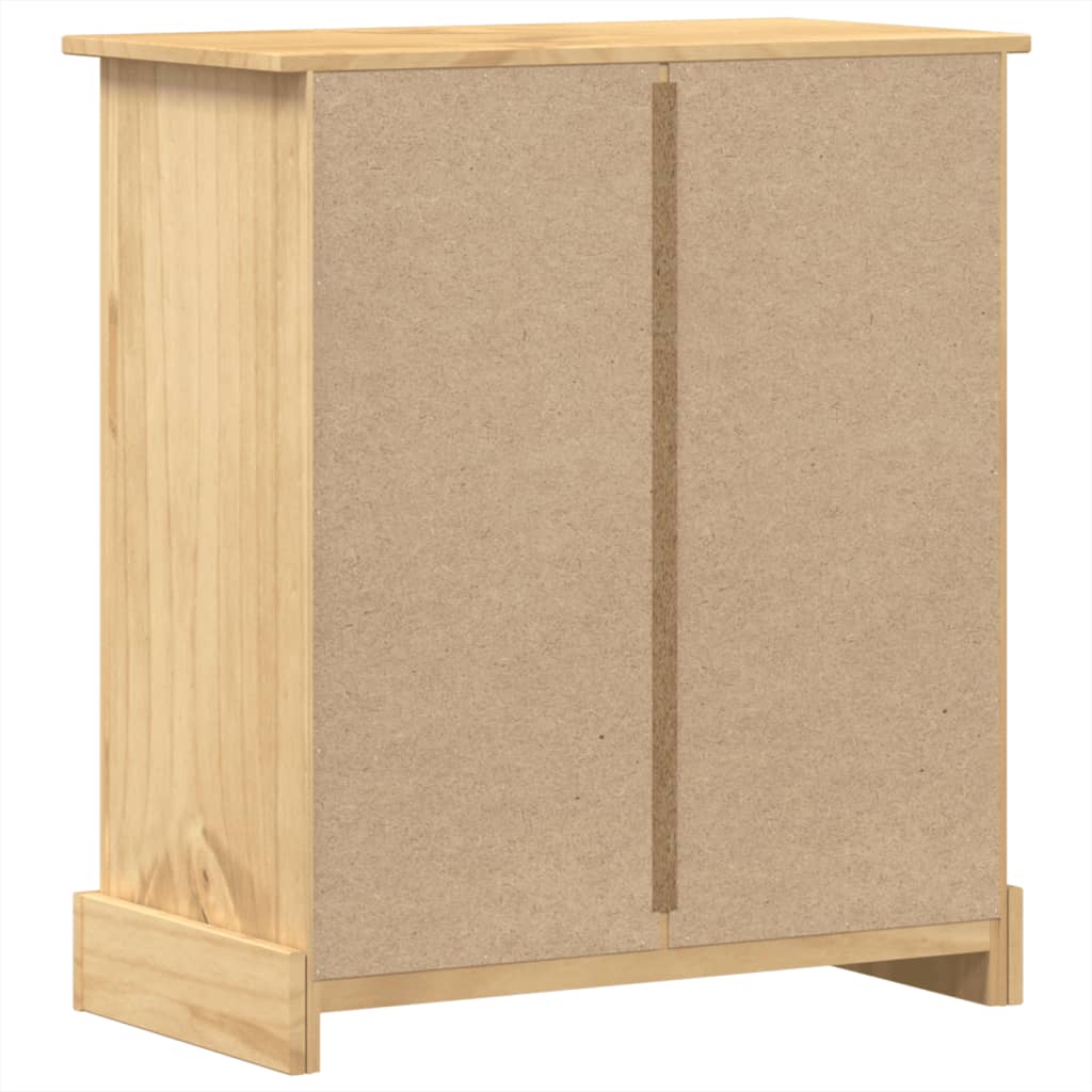 vidaXL Dulap cu sertare „Corona”, 80x43x91 cm, lemn masiv de pin