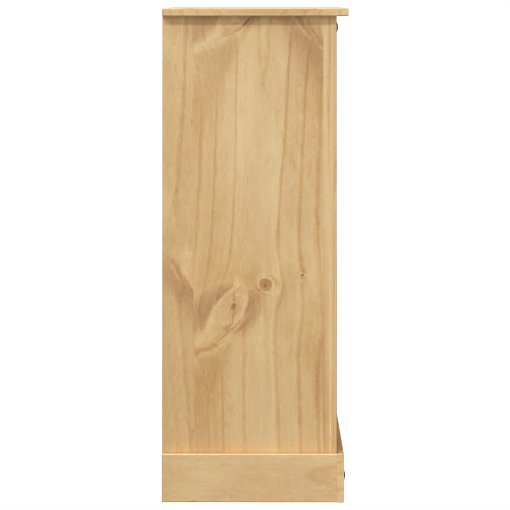 vidaXL Dulap cu sertare „Corona”, 80x43x114 cm, lemn masiv de pin vidaXL Dulap cu sertare „Corona”, 80x43x114 cm, lemn masiv de pin
