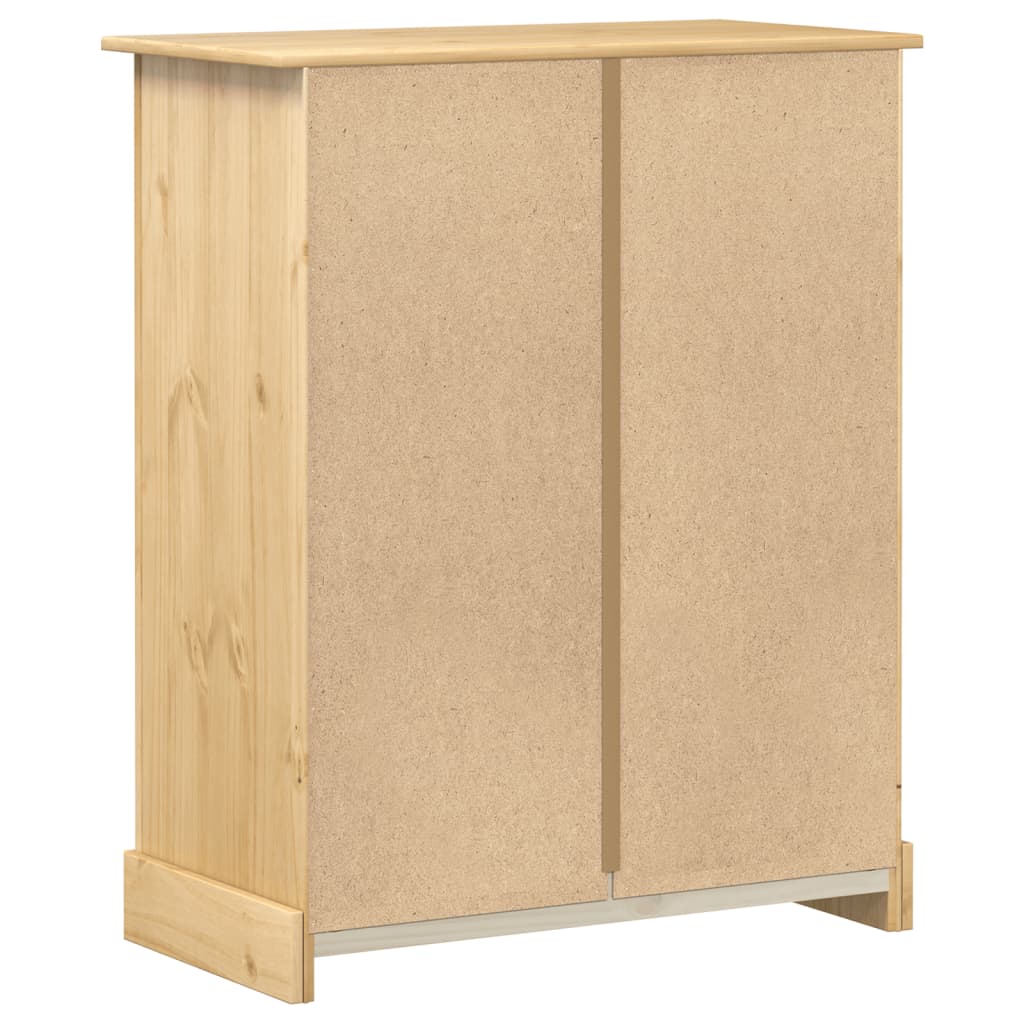 vidaXL Dulap cu sertare „Corona”, 92x48x114 cm, lemn masiv de pin