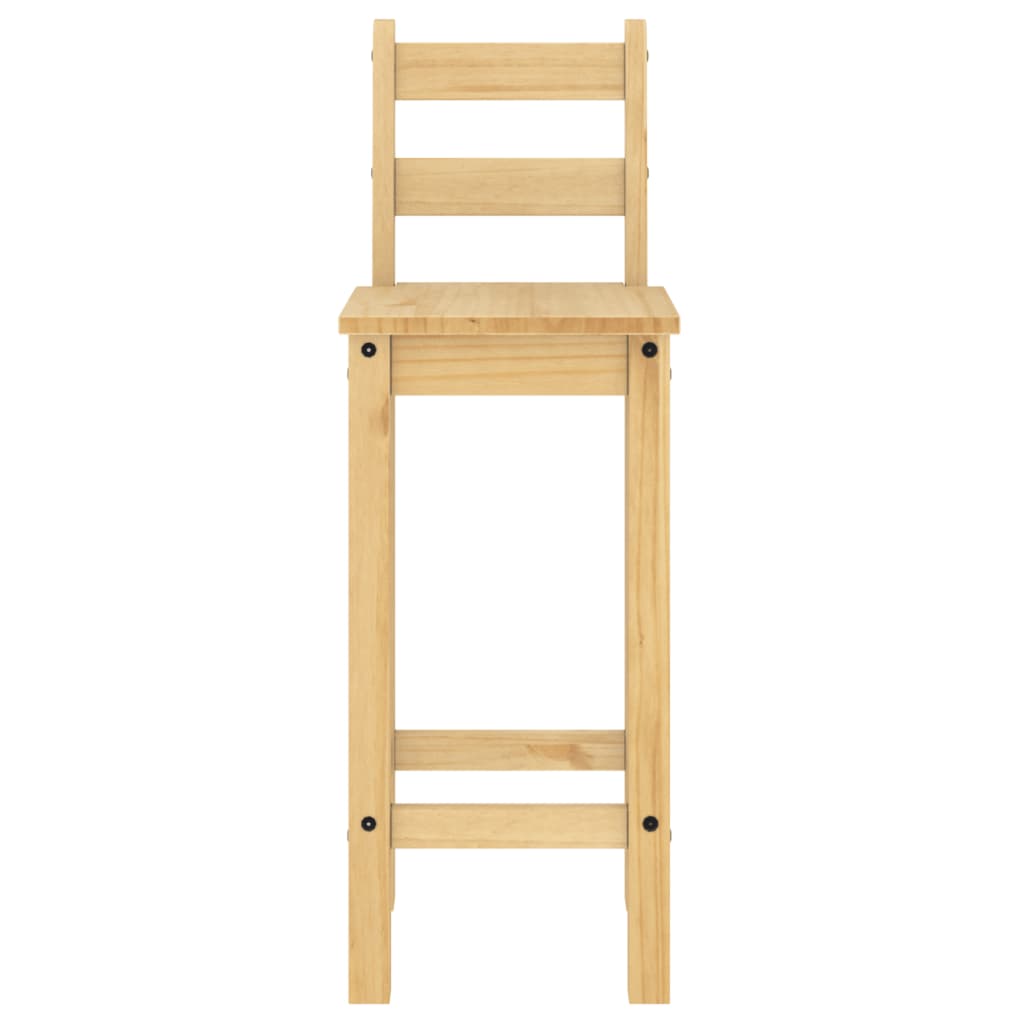 vidaXL Set mobilier de bar, 3 piese, lemn masiv de pin vidaXL Set mobilier de bar, 3 piese, lemn masiv de pin