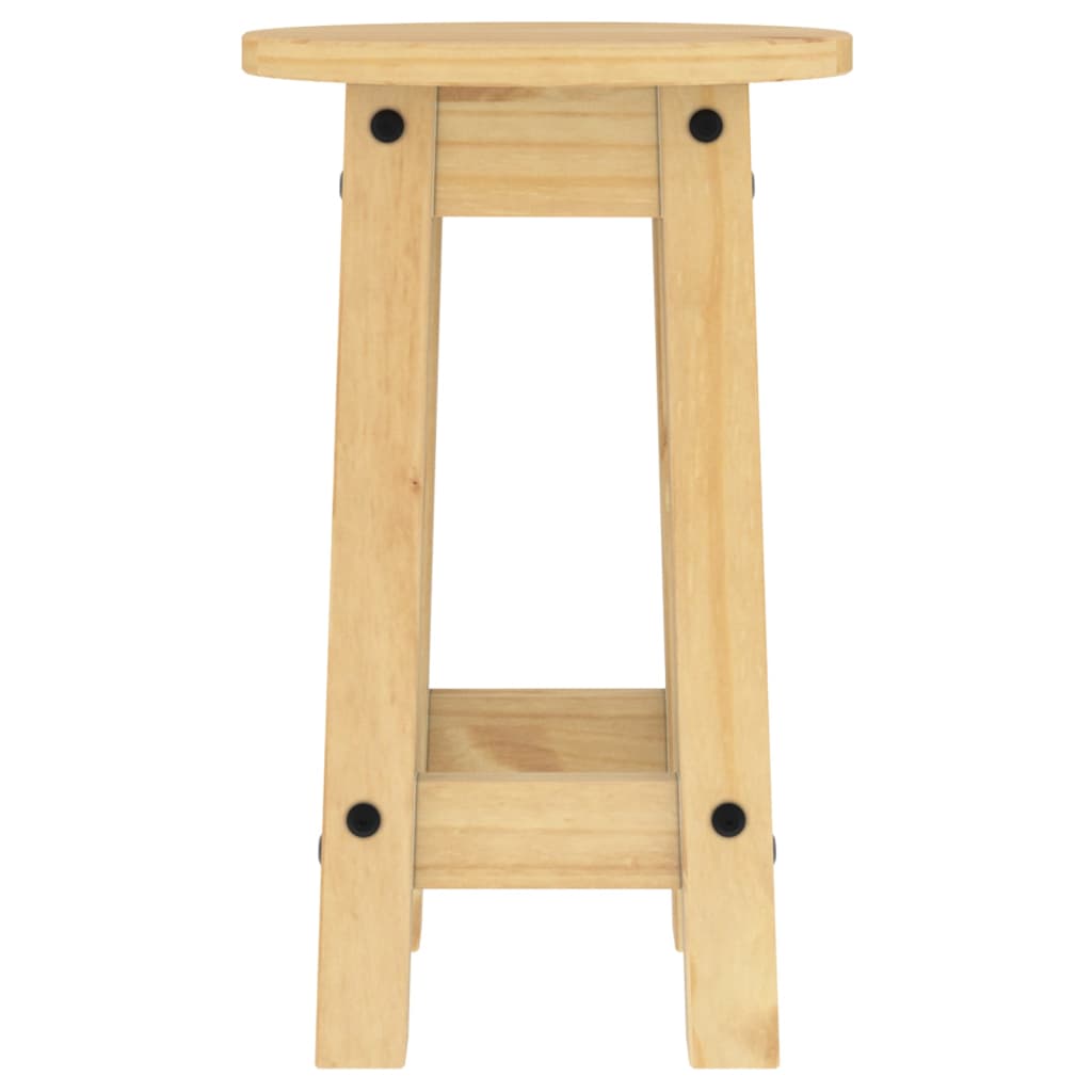 vidaXL Scaune de bar, 2 buc., lemn masiv de pin vidaXL Scaune de bar, 2 buc., lemn masiv de pin