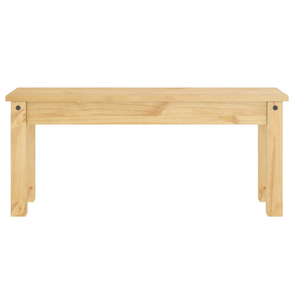 vidaXL Banchetă de bucătărie „Panama”, 105x30x45 cm, lemn masiv pin vidaXL Banchetă de bucătărie „Panama”, 105x30x45 cm, lemn masiv pin