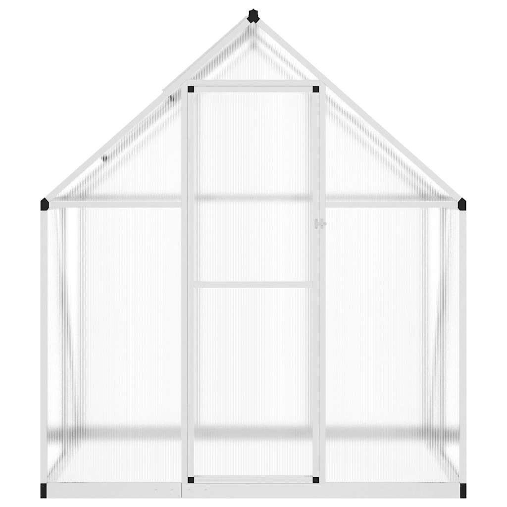vidaXL Sere cu cadru de bază, argintiu, 169x114x195 cm, aluminiu vidaXL Sere cu cadru de bază, argintiu, 169x114x195 cm, aluminiu