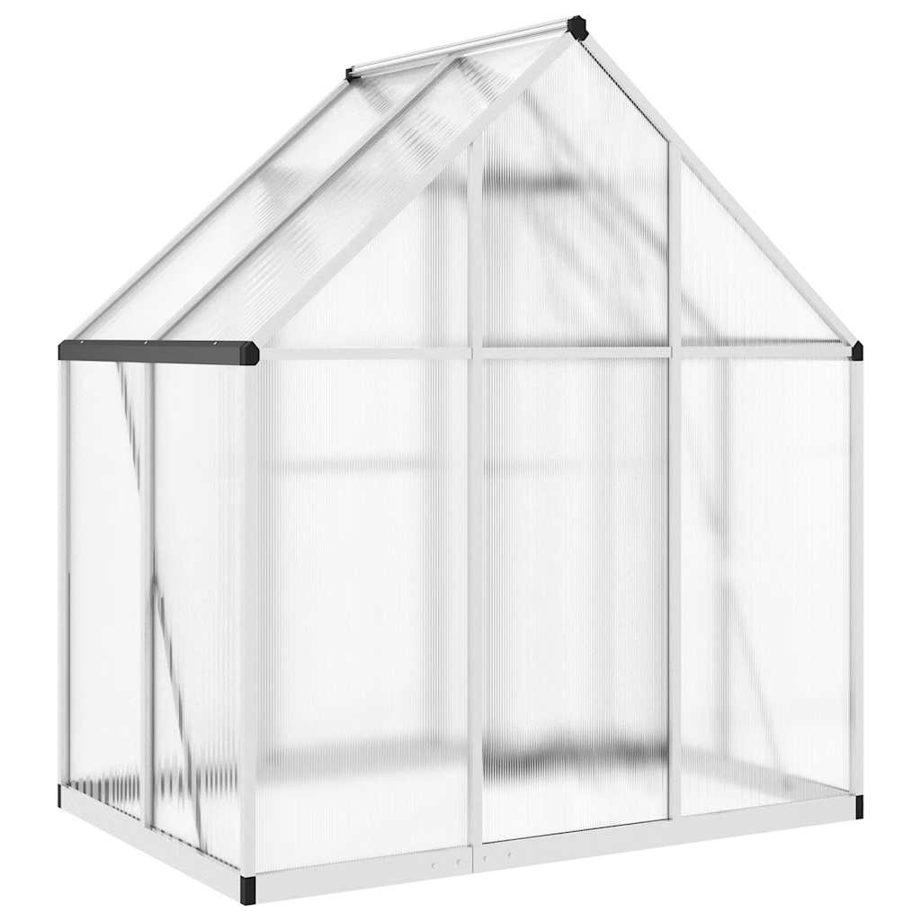 vidaXL Sere cu cadru de bază, argintiu, 169x114x195 cm, aluminiu vidaXL Sere cu cadru de bază, argintiu, 169x114x195 cm, aluminiu