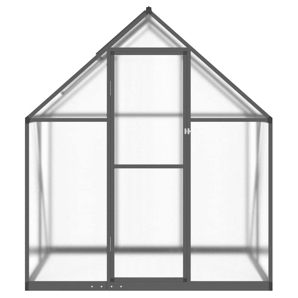 vidaXL Sere cu cadru de bază, antracit, 169x114x195 cm, aluminiu vidaXL Sere cu cadru de bază, antracit, 169x114x195 cm, aluminiu