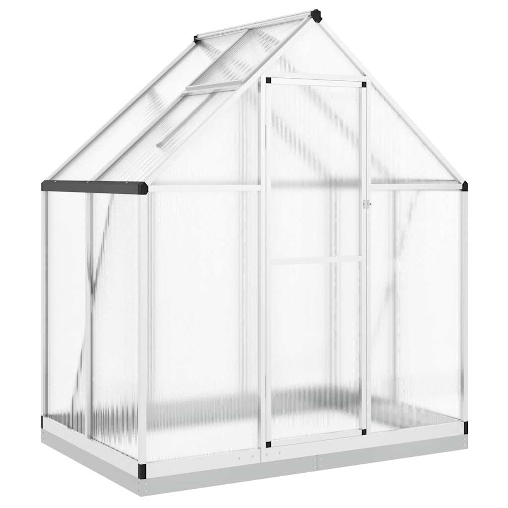 vidaXL Sere cu cadru de bază, argintiu, 169x114x202 cm, aluminiu vidaXL Sere cu cadru de bază, argintiu, 169x114x202 cm, aluminiu