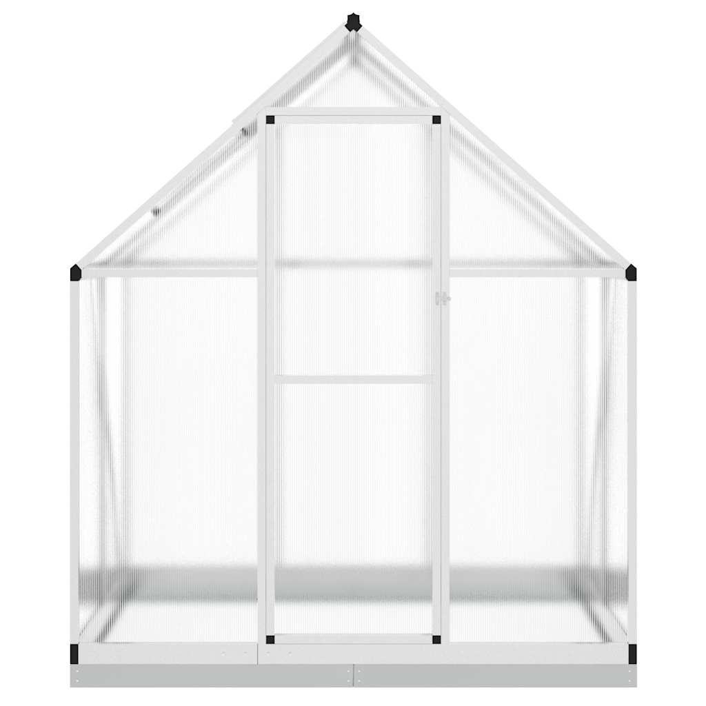 vidaXL Sere cu cadru de bază, argintiu, 169x114x202 cm, aluminiu vidaXL Sere cu cadru de bază, argintiu, 169x114x202 cm, aluminiu