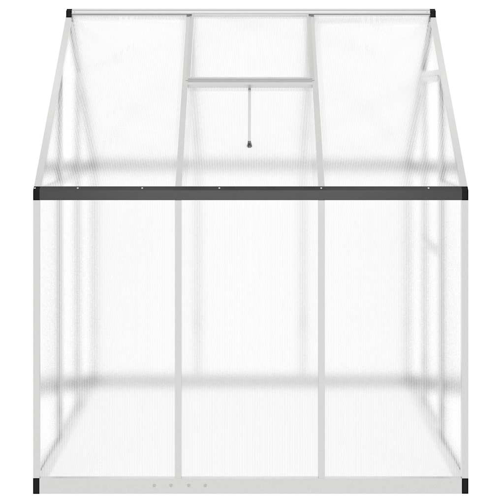 vidaXL Sere cu cadru de bază, argintiu, 169x169x195 cm, aluminiu