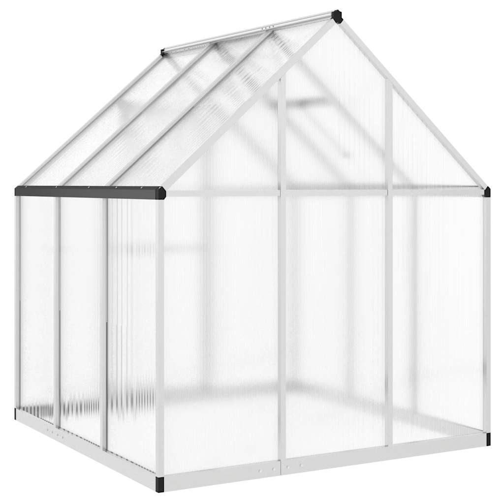 vidaXL Sere cu cadru de bază, argintiu, 169x169x195 cm, aluminiu