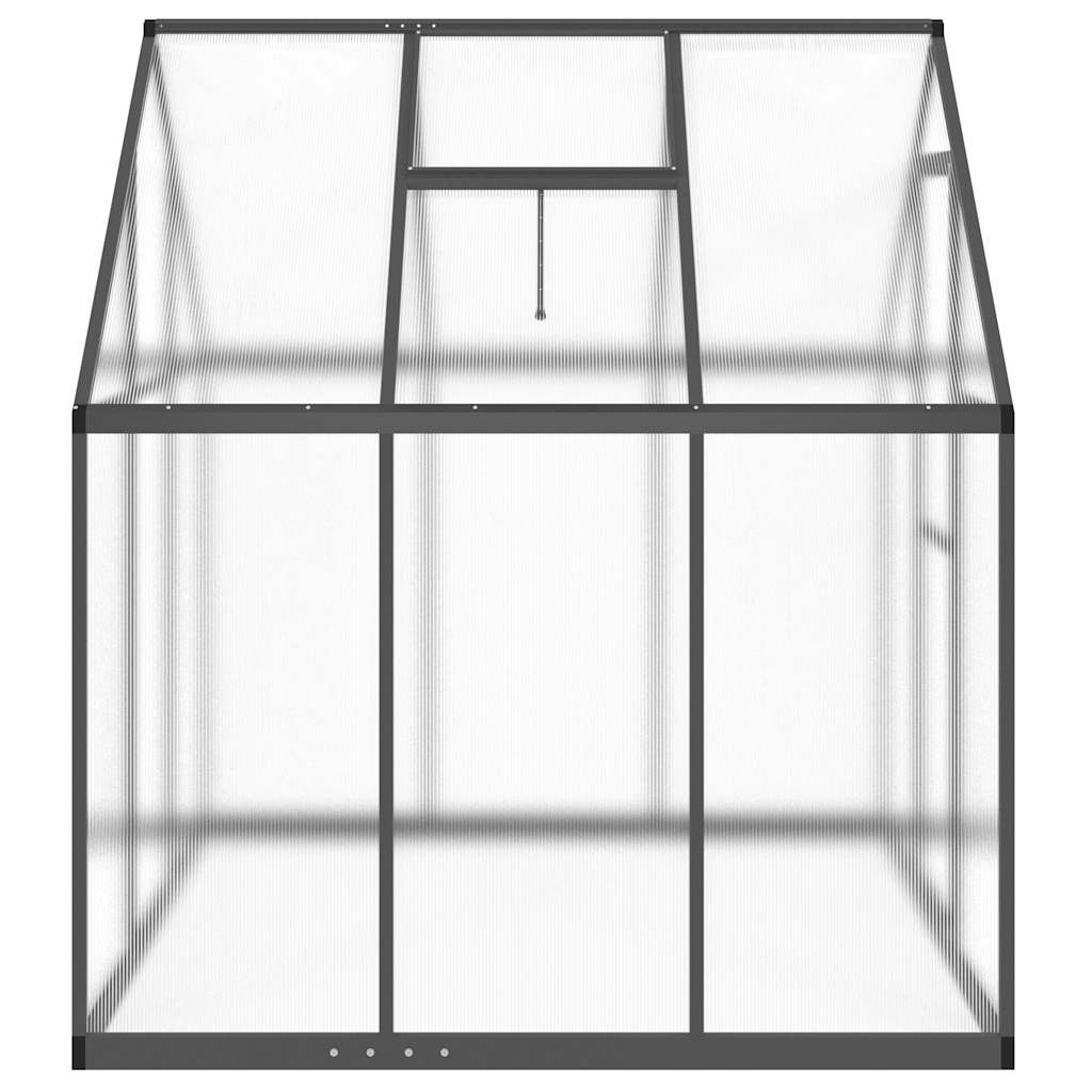 vidaXL Sere cu cadru de bază, antracit, 169x169x195 cm, aluminiu vidaXL Sere cu cadru de bază, antracit, 169x169x195 cm, aluminiu