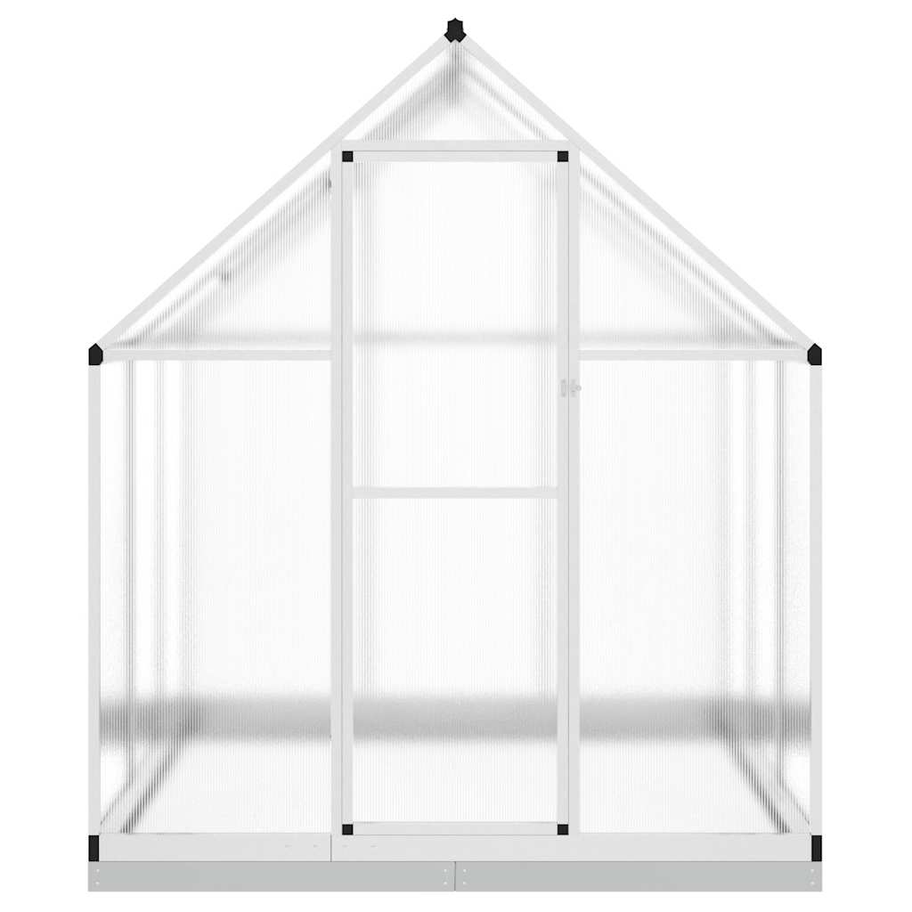 vidaXL Sere cu cadru de bază, argintiu, 169x169x202 cm, aluminiu vidaXL Sere cu cadru de bază, argintiu, 169x169x202 cm, aluminiu