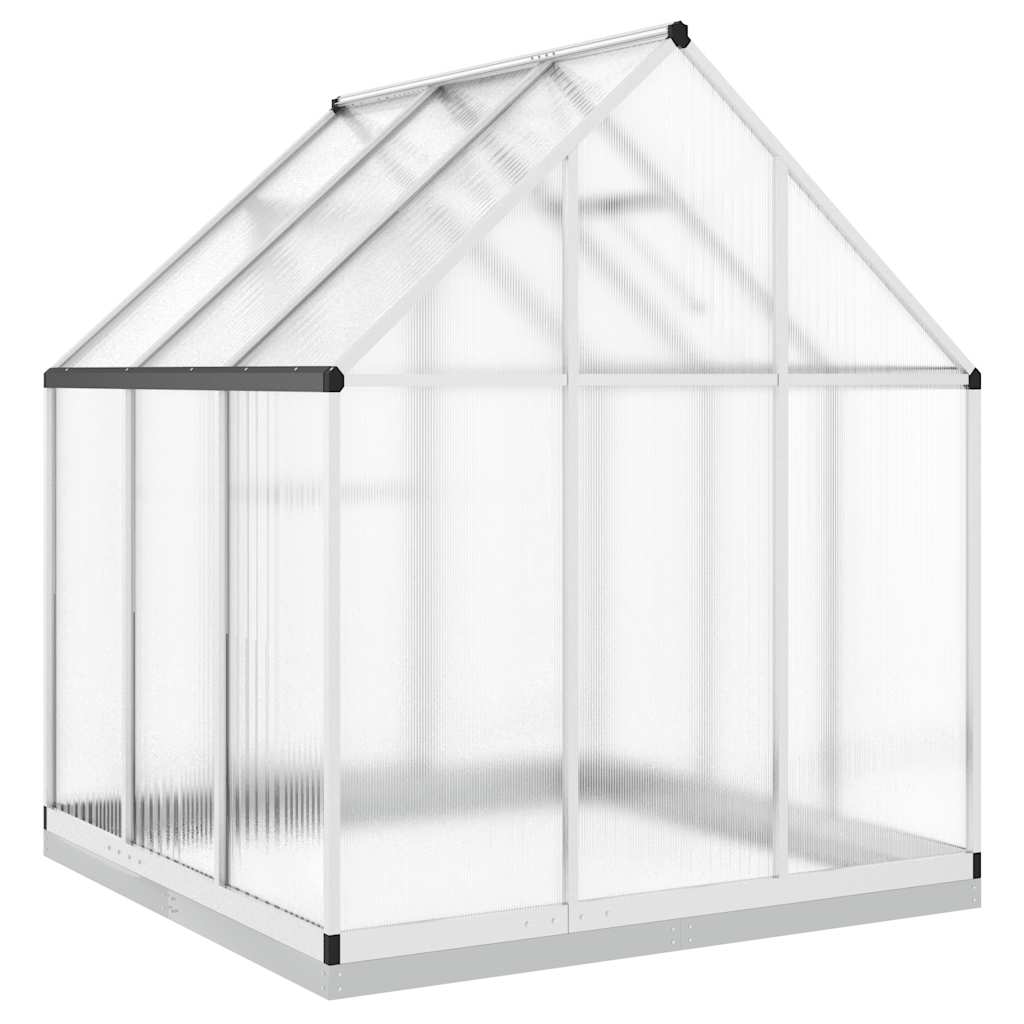 vidaXL Sere cu cadru de bază, argintiu, 169x169x202 cm, aluminiu vidaXL Sere cu cadru de bază, argintiu, 169x169x202 cm, aluminiu