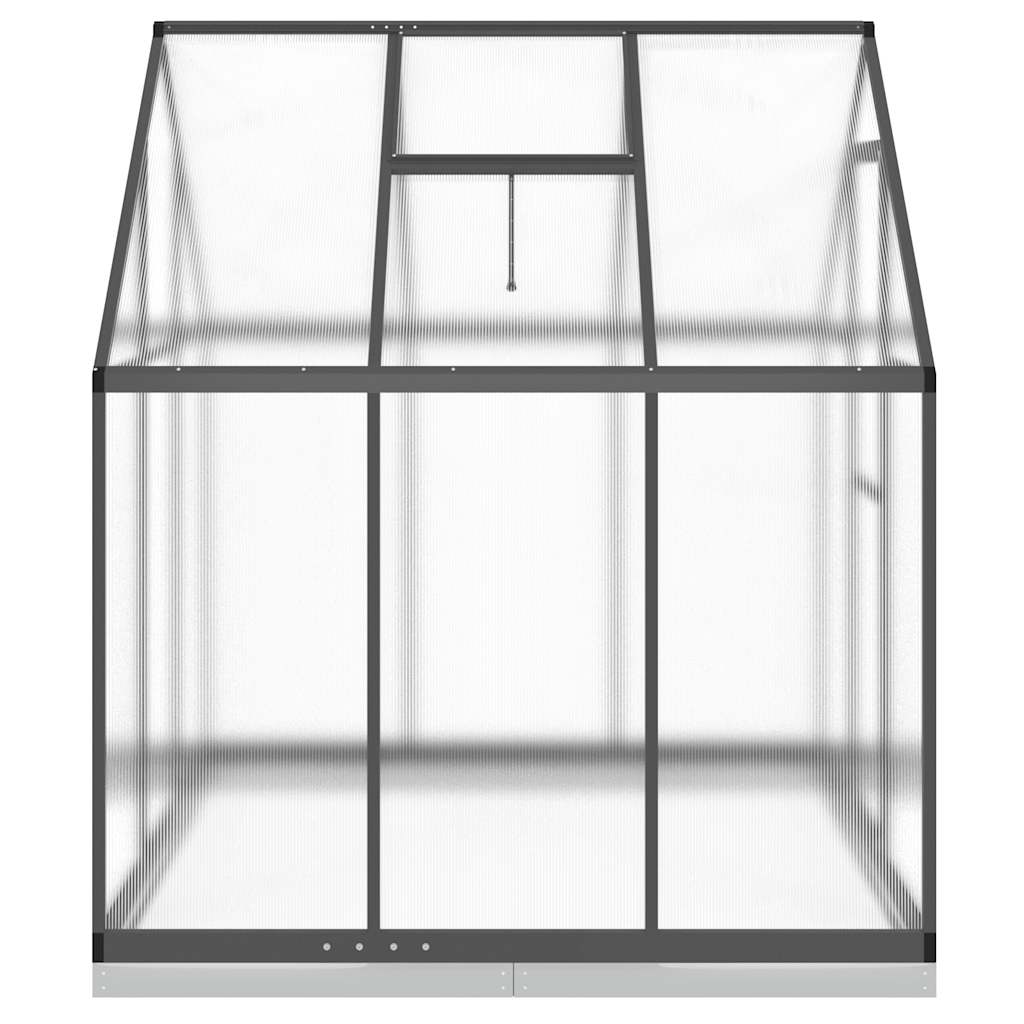 vidaXL Sere cu cadru de bază, antracit, 169x169x202 cm, aluminiu vidaXL Sere cu cadru de bază, antracit, 169x169x202 cm, aluminiu