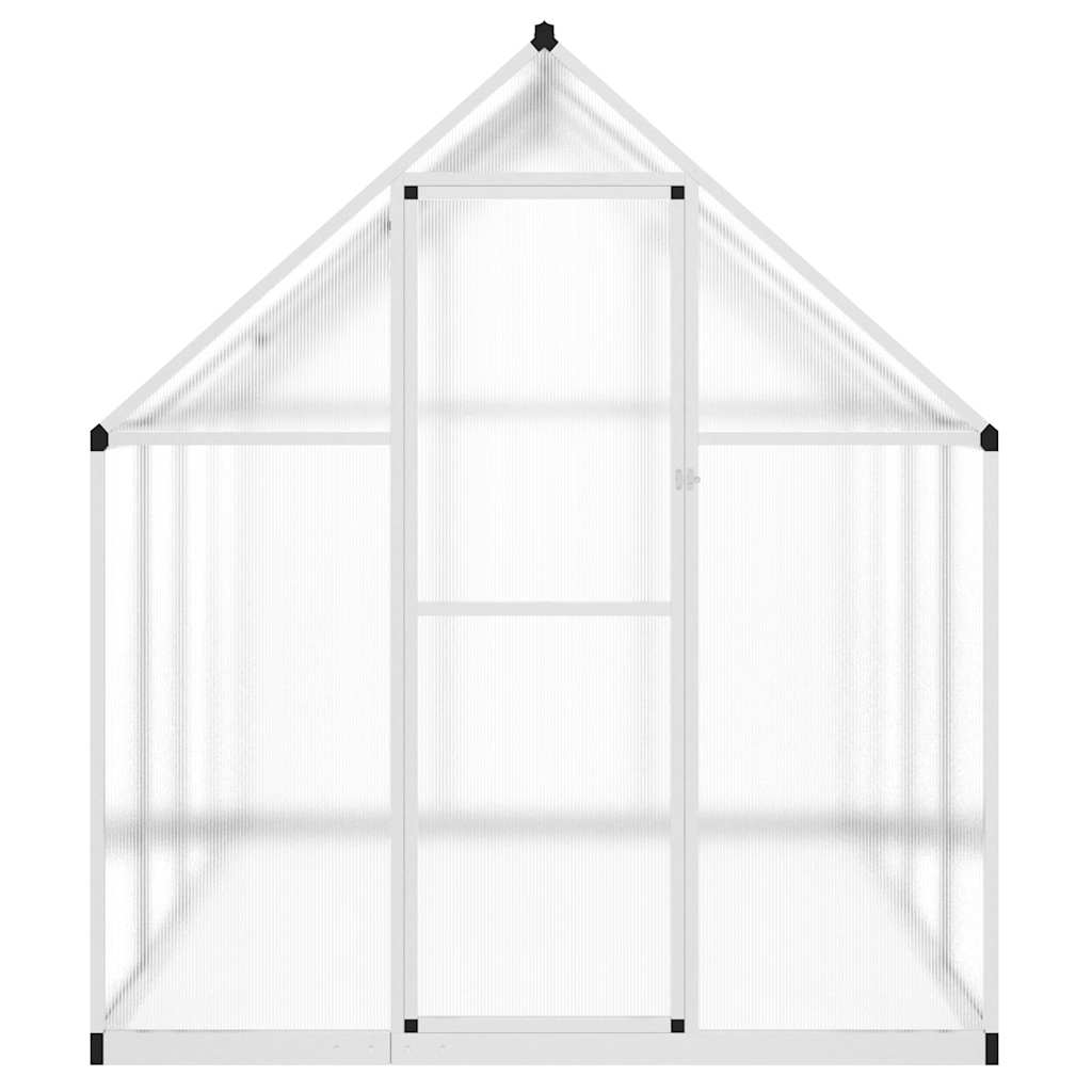 vidaXL Sere cu cadru de bază, argintiu, 224x169x195 cm, aluminiu vidaXL Sere cu cadru de bază, argintiu, 224x169x195 cm, aluminiu