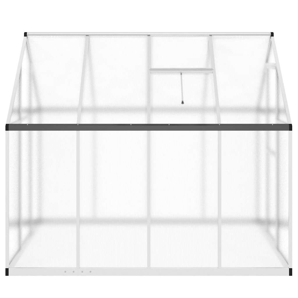 vidaXL Sere cu cadru de bază, argintiu, 224x169x195 cm, aluminiu vidaXL Sere cu cadru de bază, argintiu, 224x169x195 cm, aluminiu