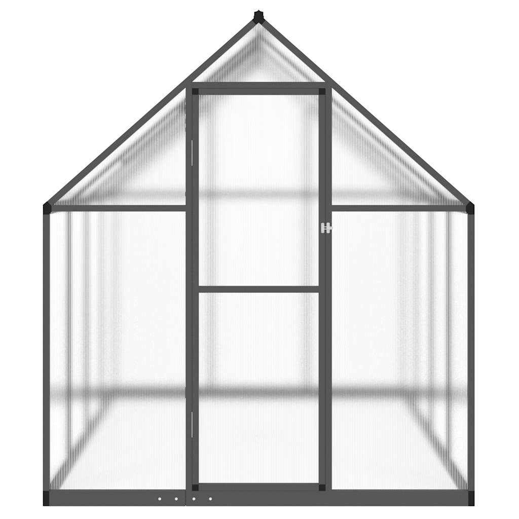 vidaXL Sere cu cadru de bază, antracit, 224x169x195 cm, aluminiu vidaXL Sere cu cadru de bază, antracit, 224x169x195 cm, aluminiu