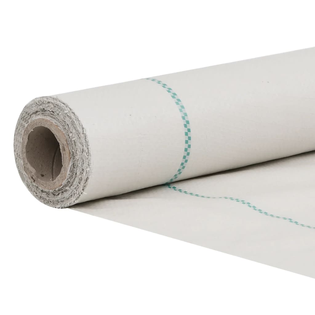 vidaXL Membrană antiburuieni, alb, 0,5x10 m, PP vidaXL Membrană antiburuieni, alb, 0,5x10 m, PP