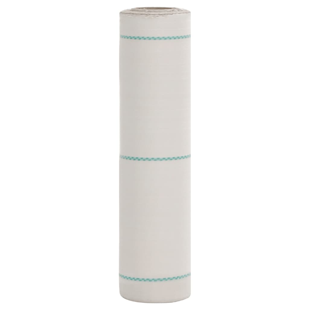 vidaXL Membrană antiburuieni, alb, 0,5x10 m, PP vidaXL Membrană antiburuieni, alb, 0,5x10 m, PP