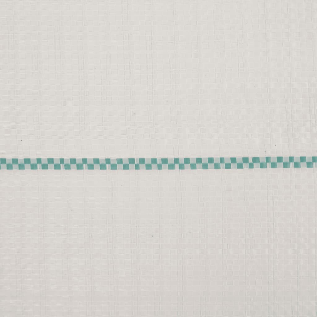 vidaXL Membrană antiburuieni, alb, 1x25 m, PP vidaXL Membrană antiburuieni, alb, 1x25 m, PP