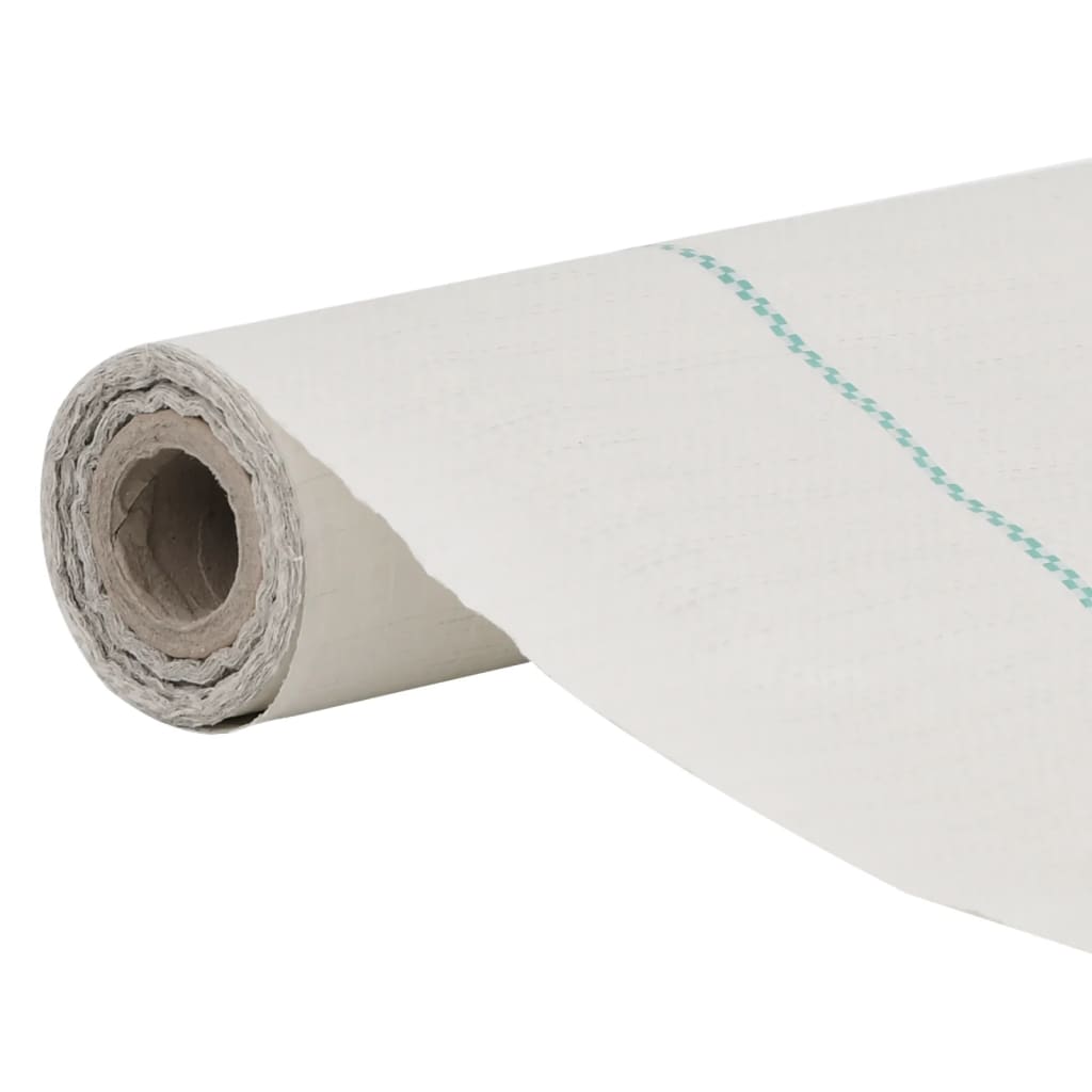 vidaXL Membrană antiburuieni, alb, 1,5x50 m, PP vidaXL Membrană antiburuieni, alb, 1,5x50 m, PP