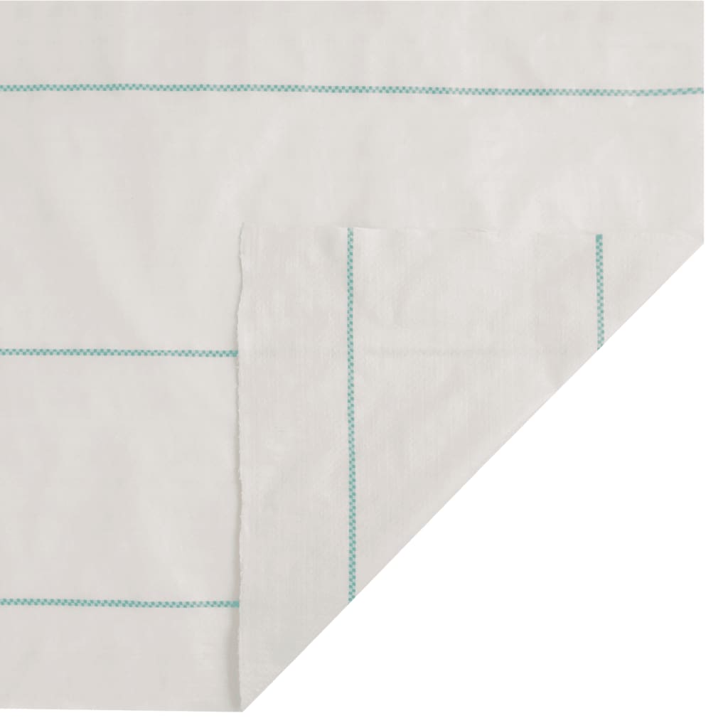 vidaXL Membrană antiburuieni, alb, 2x10 m, PP vidaXL Membrană antiburuieni, alb, 2x10 m, PP