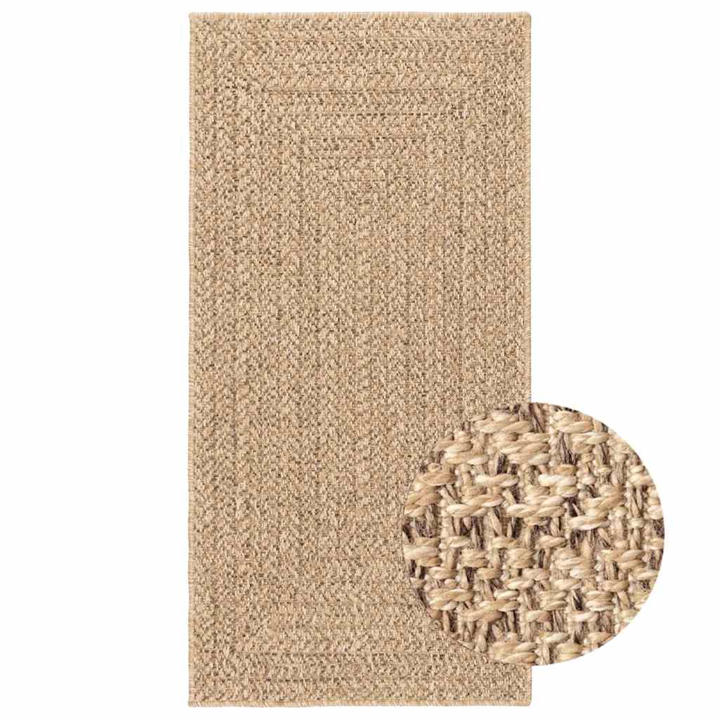 vidaXL Covor ZIZUR aspect iută, 60x110 cm, pentru interior și exterior vidaXL Covor ZIZUR aspect iută, 60x110 cm, pentru interior și exterior