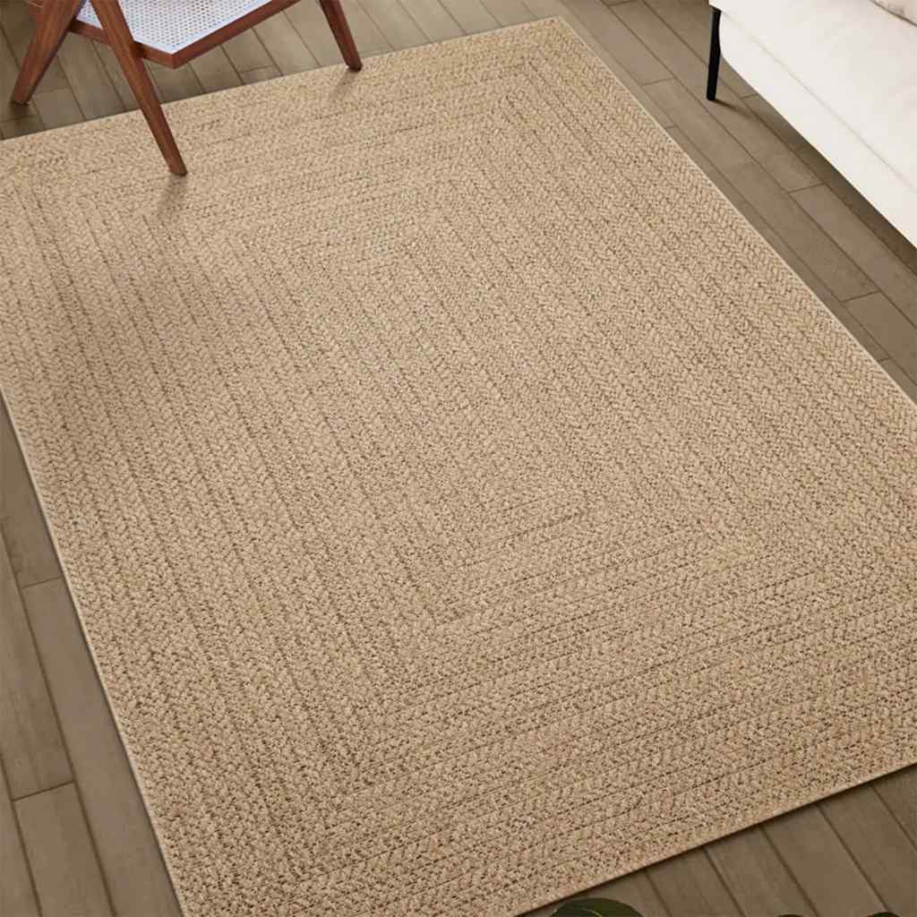 vidaXL Covor ZIZUR aspect iută, 80x200 cm, pentru interior și exterior vidaXL Covor ZIZUR aspect iută, 80x200 cm, pentru interior și exterior