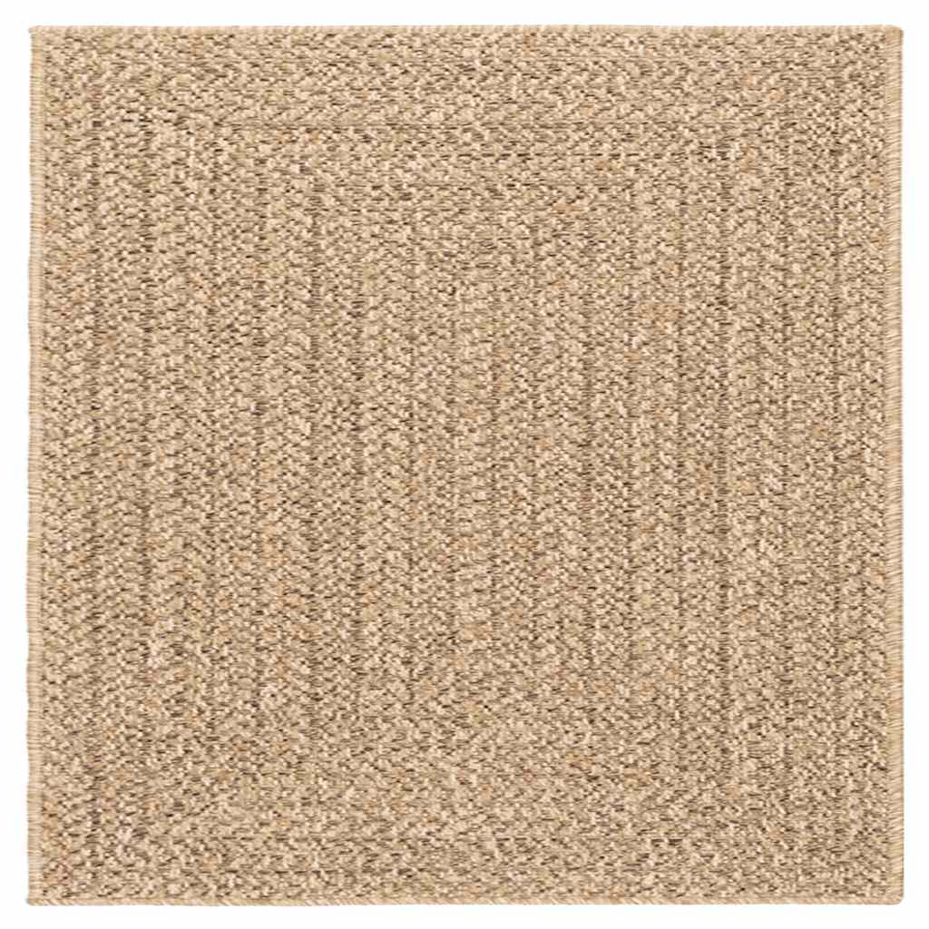vidaXL Covor ZIZUR aspect iută, 120x120cm, pentru interior și exterior vidaXL Covor ZIZUR aspect iută, 120x120cm, pentru interior și exterior
