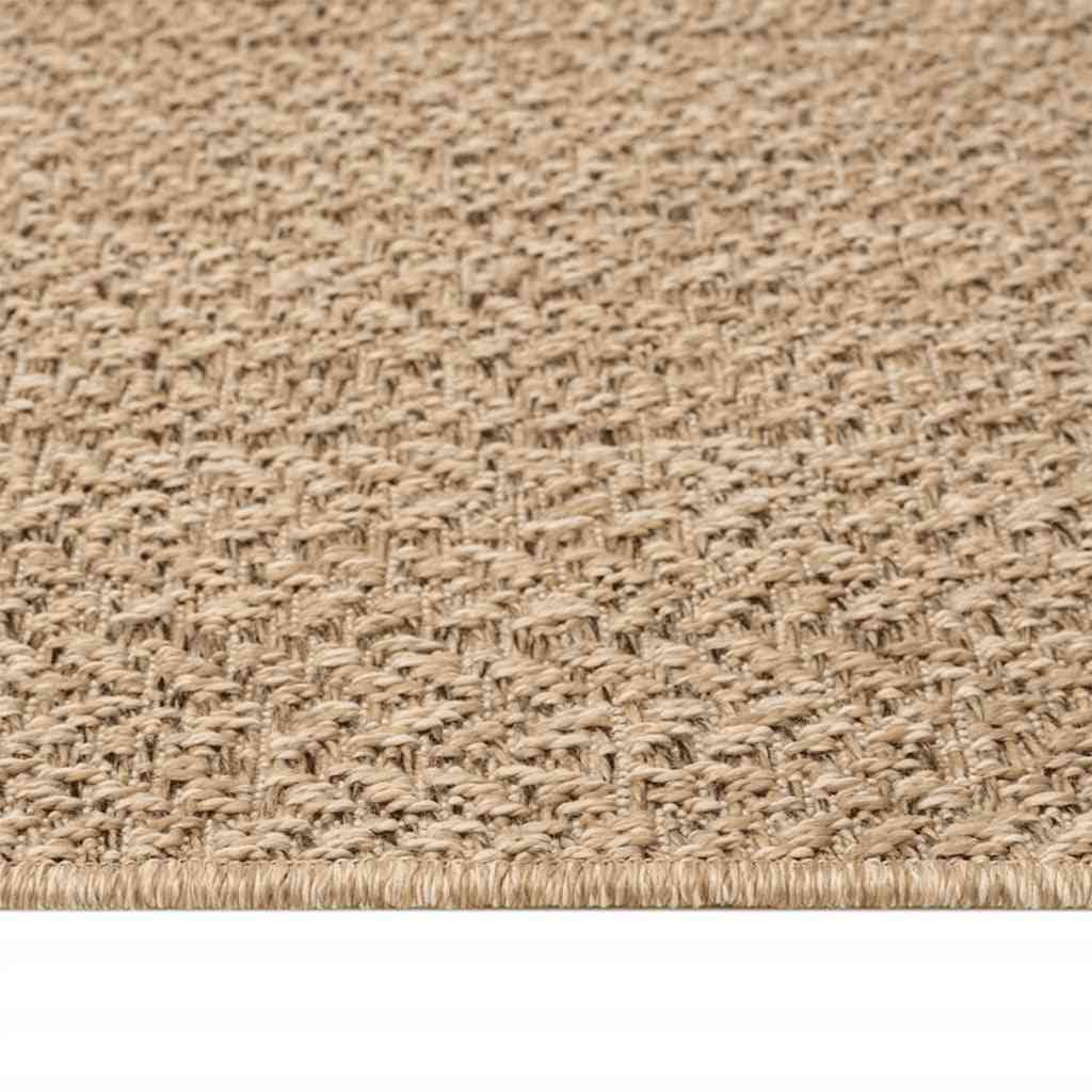 vidaXL Covor ZIZUR aspect iută, 120x120cm, pentru interior și exterior vidaXL Covor ZIZUR aspect iută, 120x120cm, pentru interior și exterior