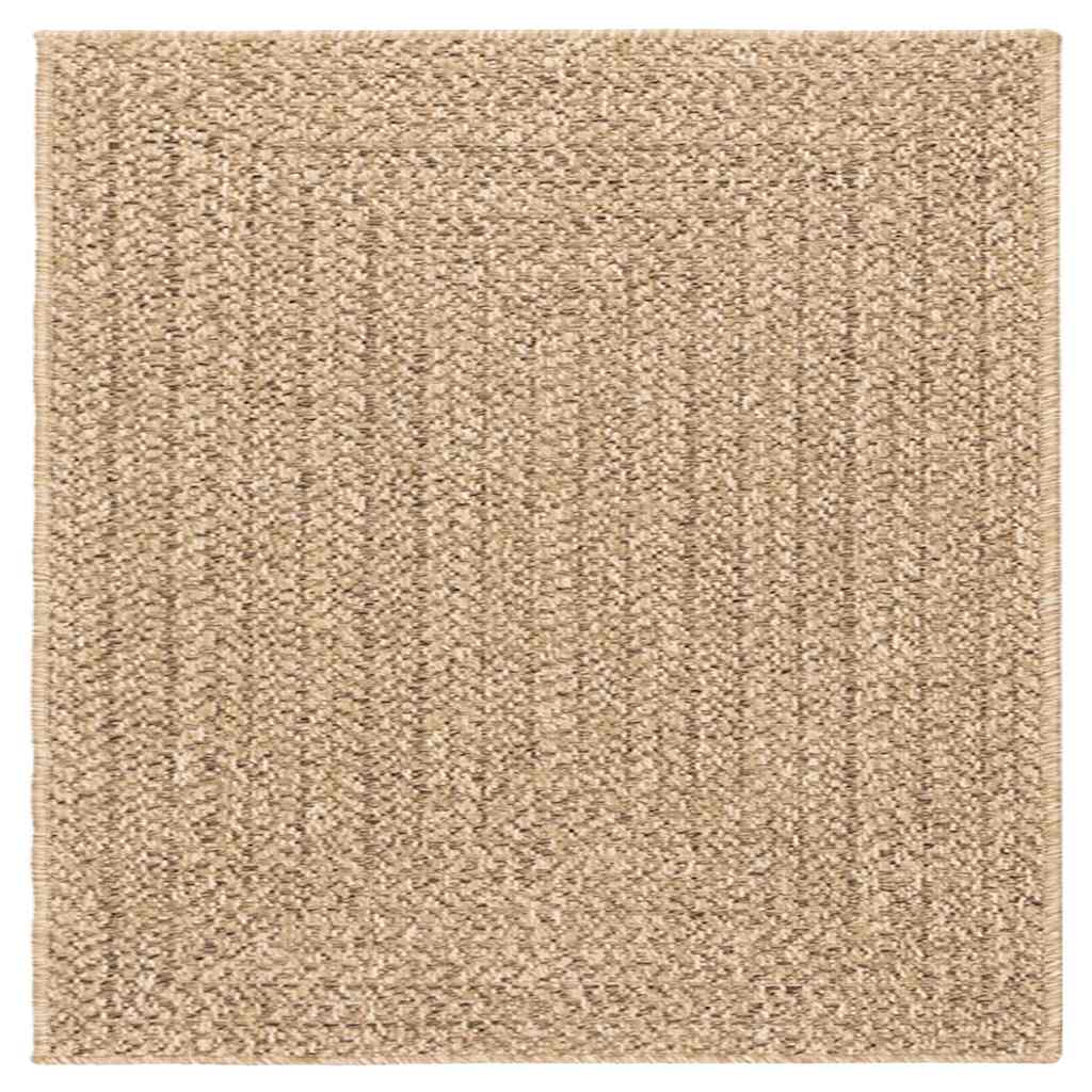 vidaXL Covor ZIZUR aspect iută, 240x240cm, pentru interior și exterior vidaXL Covor ZIZUR aspect iută, 240x240cm, pentru interior și exterior