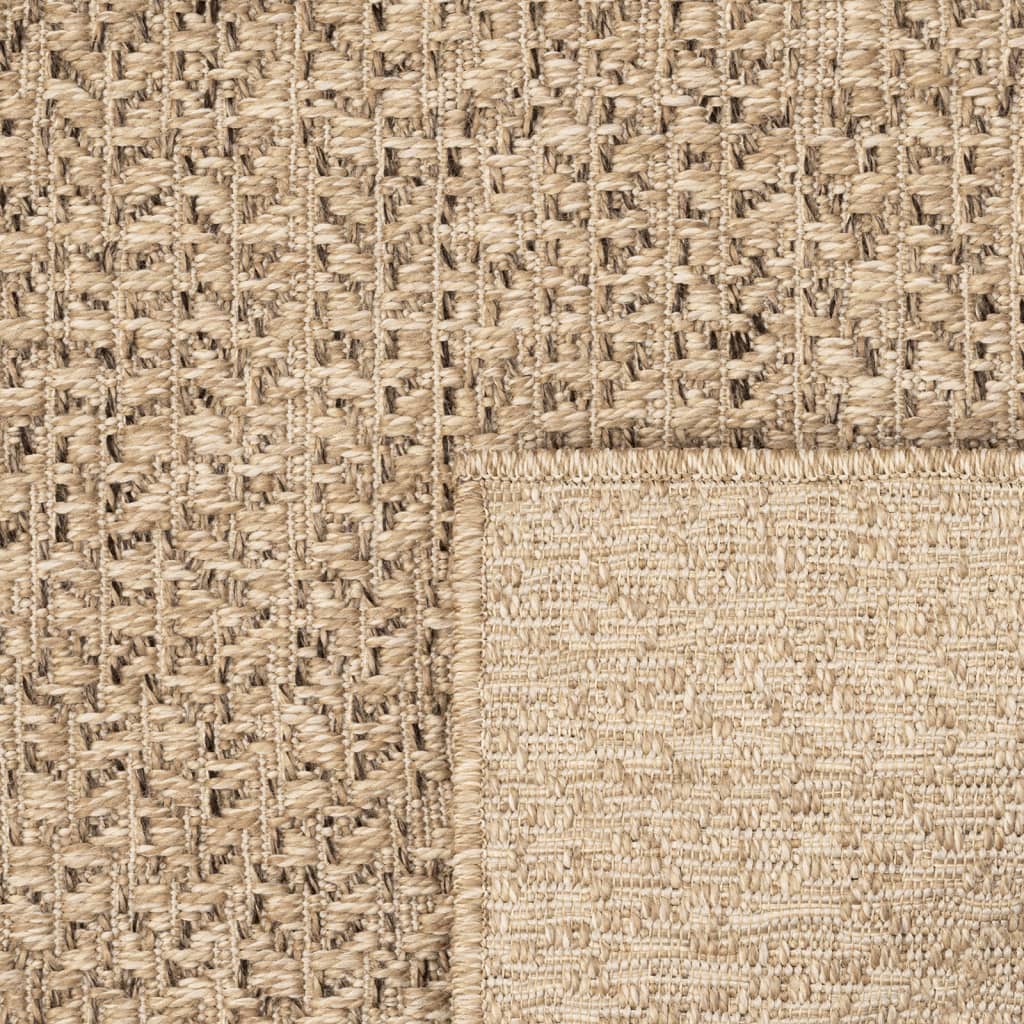 vidaXL Covor ZIZUR aspect iută, 60x110 cm, pentru interior și exterior vidaXL Covor ZIZUR aspect iută, 60x110 cm, pentru interior și exterior