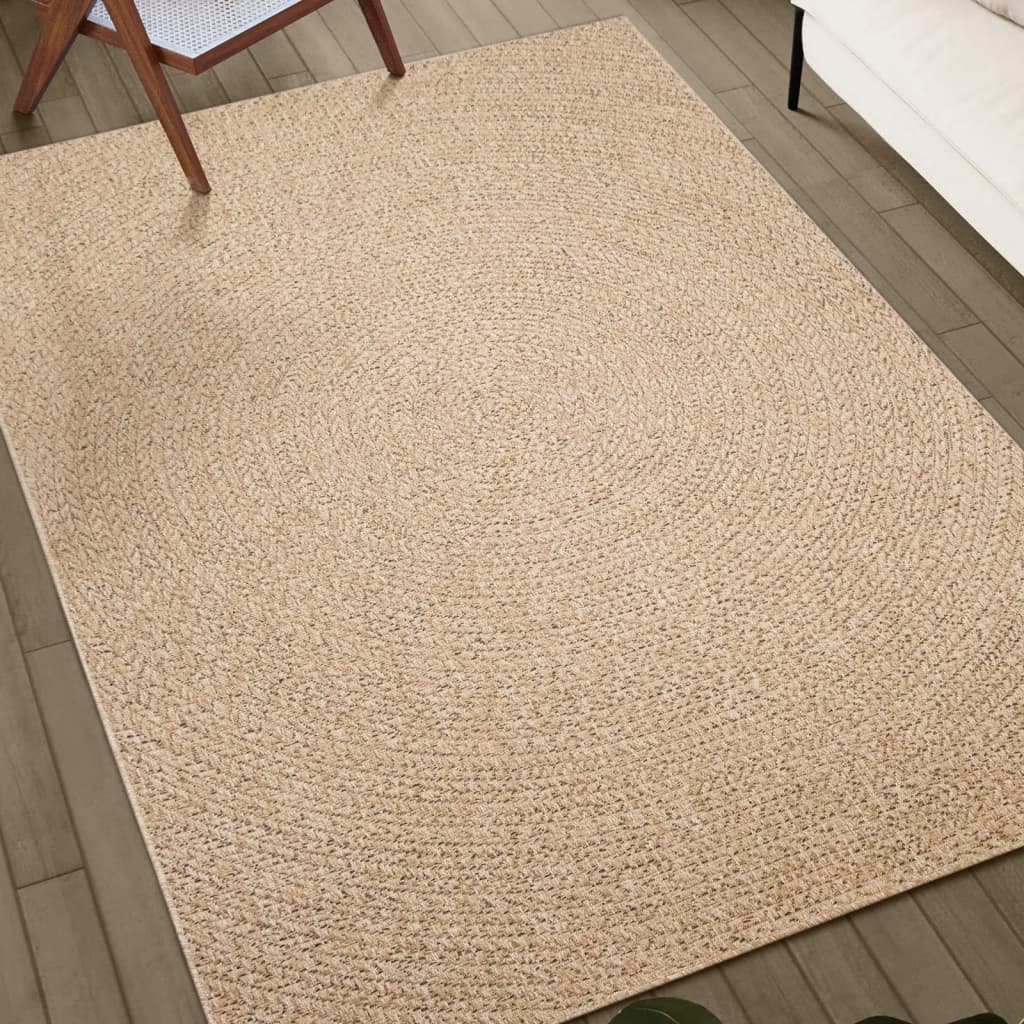 vidaXL Covor ZIZUR aspect iută, 80x250 cm, pentru interior și exterior vidaXL Covor ZIZUR aspect iută, 80x250 cm, pentru interior și exterior