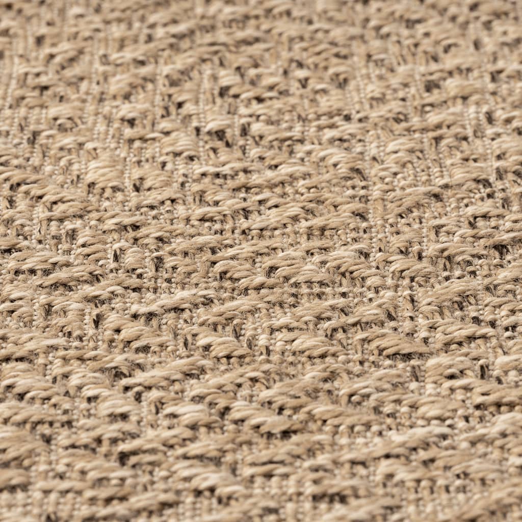 vidaXL Covor ZIZUR aspect iută, Ø 200 cm, pentru interior și exterior vidaXL Covor ZIZUR aspect iută, Ø 200 cm, pentru interior și exterior
