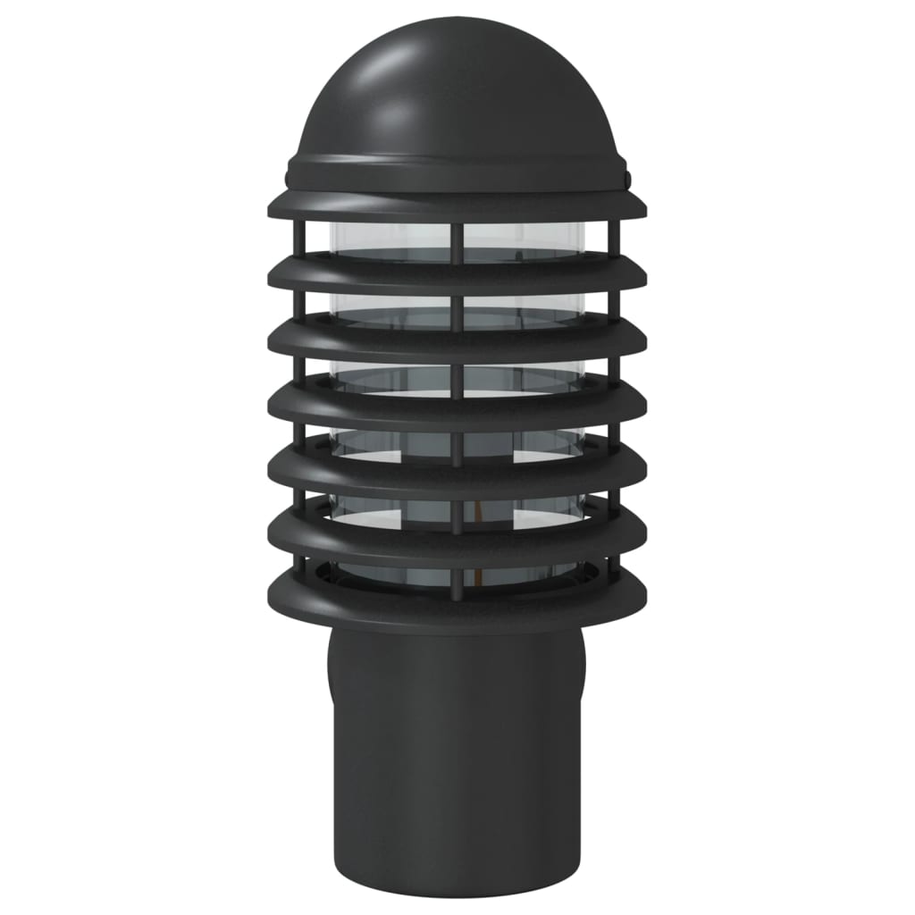 vidaXL Lampă exterioară de perete, negru, oțel inoxidabil vidaXL Lampă exterioară de perete, negru, oțel inoxidabil