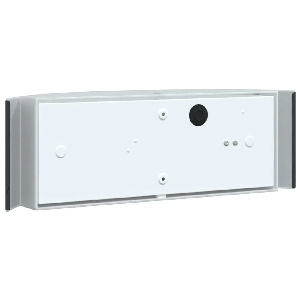 vidaXL Corpuri de iluminat exterior de perete 2 buc argintiu oțel inox vidaXL Corpuri de iluminat exterior de perete 2 buc argintiu oțel inox
