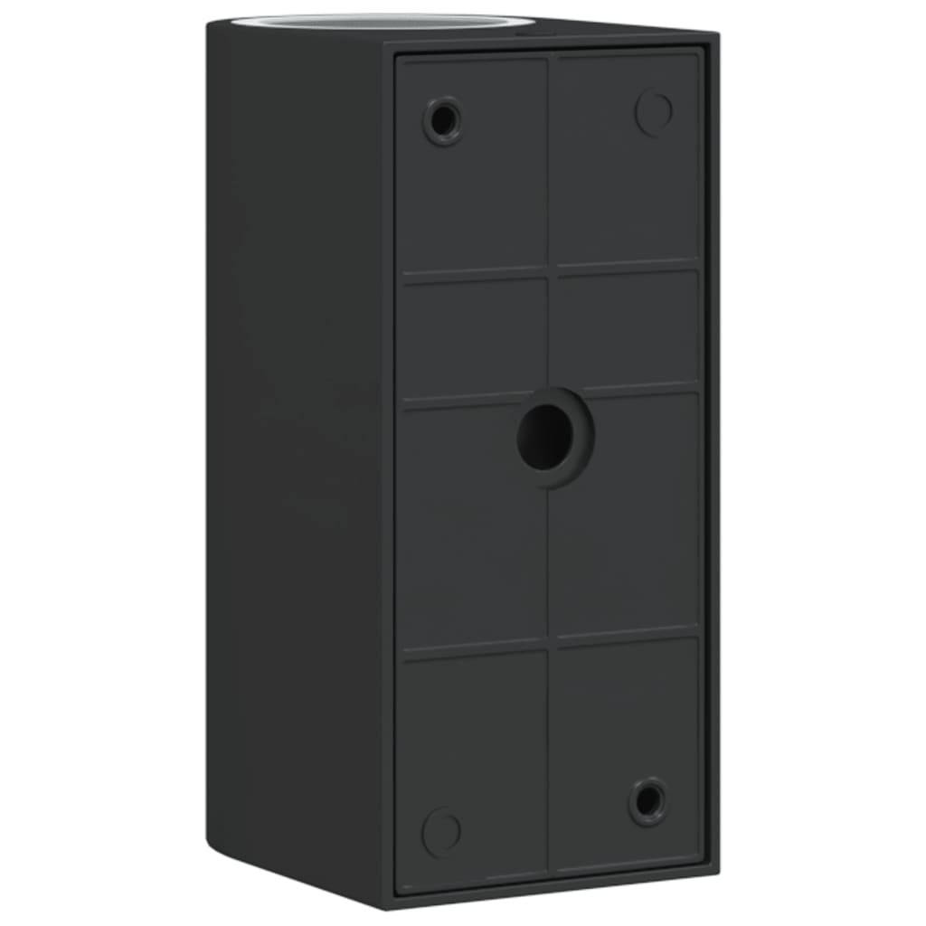 vidaXL Lampă exterioară de perete, negru, aluminiu turnat sub presiune vidaXL Lampă exterioară de perete, negru, aluminiu turnat sub presiune
