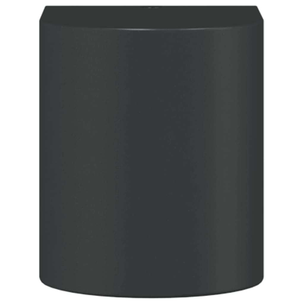 vidaXL Lampă exterioară de perete, negru, aluminiu turnat sub presiune