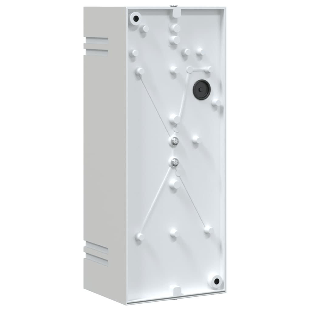 vidaXL Corpuri de iluminat exterior de perete 2 buc argintiu oțel inox vidaXL Corpuri de iluminat exterior de perete 2 buc argintiu oțel inox