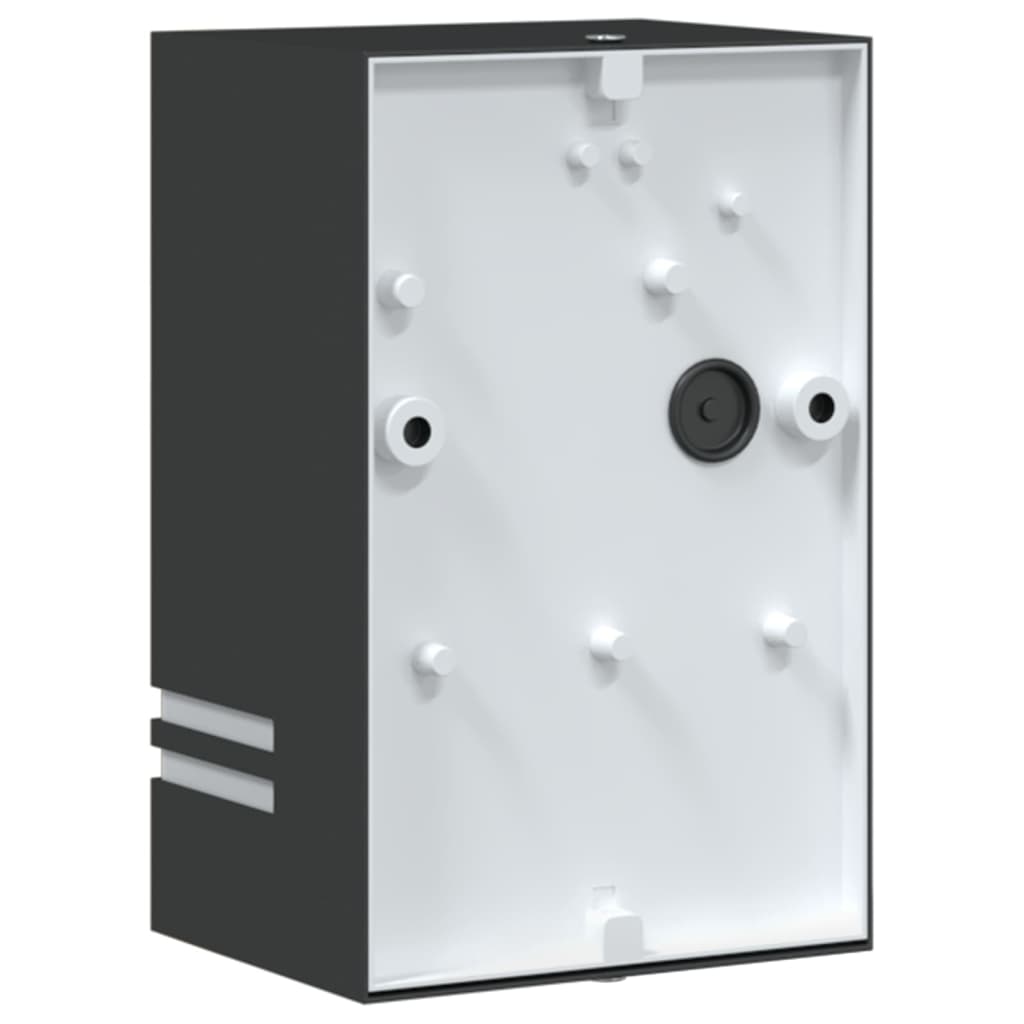 vidaXL Lampă exterioară de perete, negru, oțel inoxidabil vidaXL Lampă exterioară de perete, negru, oțel inoxidabil