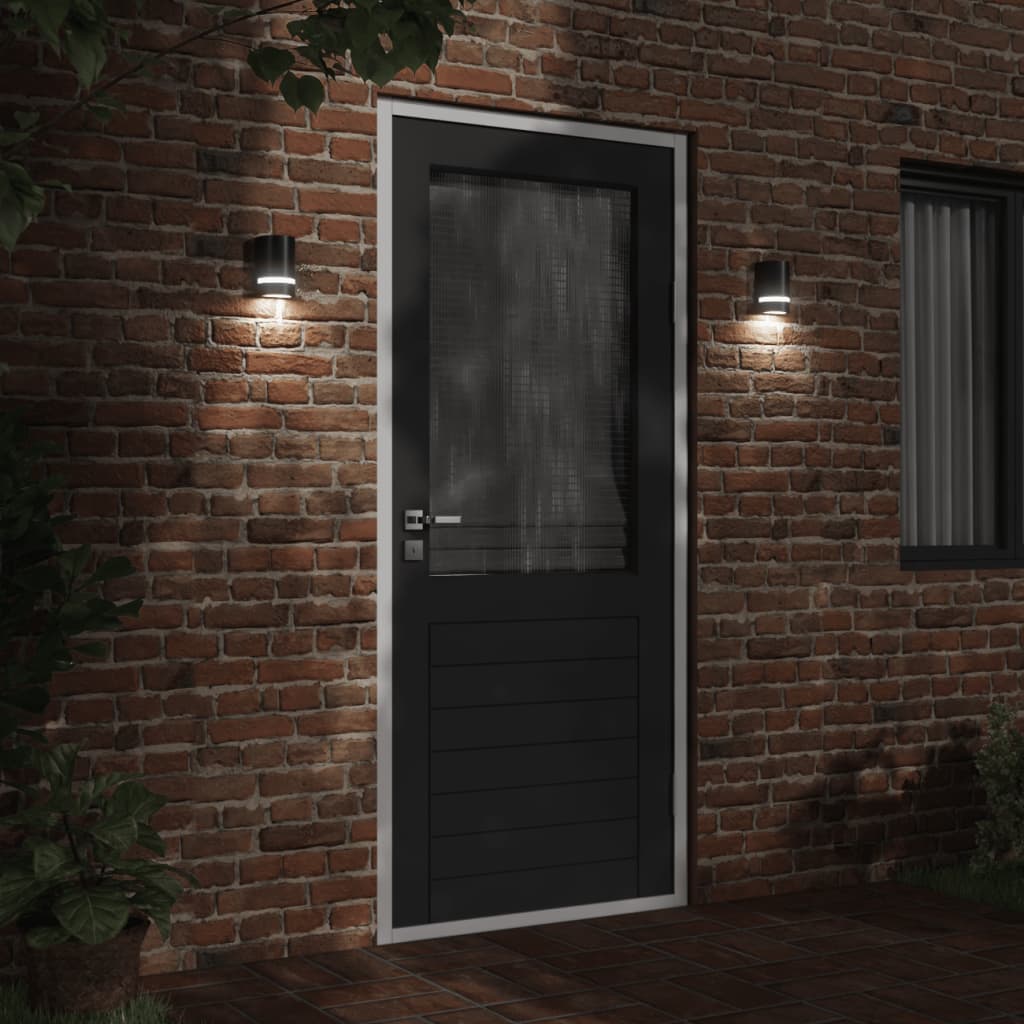 vidaXL Lampă exterioară de perete, negru, aluminiu turnat sub presiune vidaXL Lampă exterioară de perete, negru, aluminiu turnat sub presiune