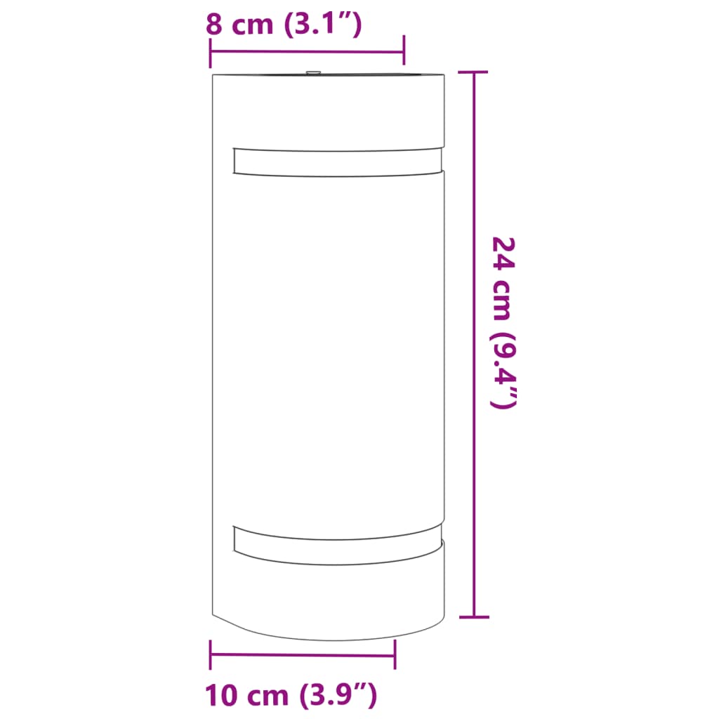 vidaXL Lampă exterioară de perete, negru, aluminiu turnat sub presiune vidaXL Lampă exterioară de perete, negru, aluminiu turnat sub presiune
