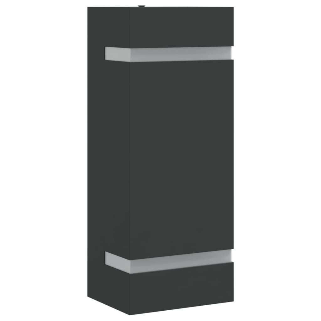 vidaXL Lampă exterioară de perete, negru, oțel inoxidabil vidaXL Lampă exterioară de perete, negru, oțel inoxidabil