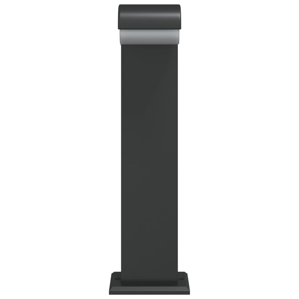vidaXL Lămpi exterioare de podea 3 buc. negru 50 cm aluminiu turnat vidaXL Lămpi exterioare de podea 3 buc. negru 50 cm aluminiu turnat