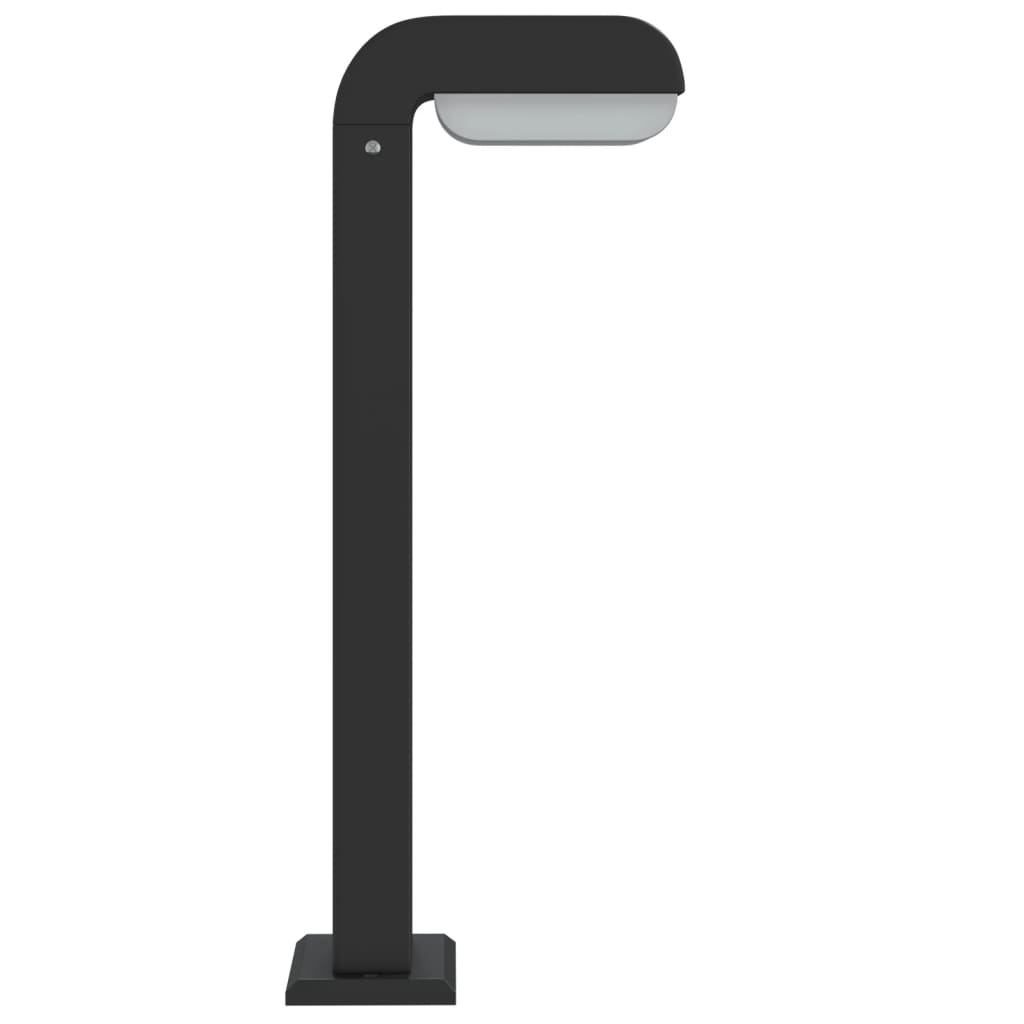vidaXL Lămpi exterioare de podea 3 buc. negru 50 cm aluminiu turnat vidaXL Lămpi exterioare de podea 3 buc. negru 50 cm aluminiu turnat