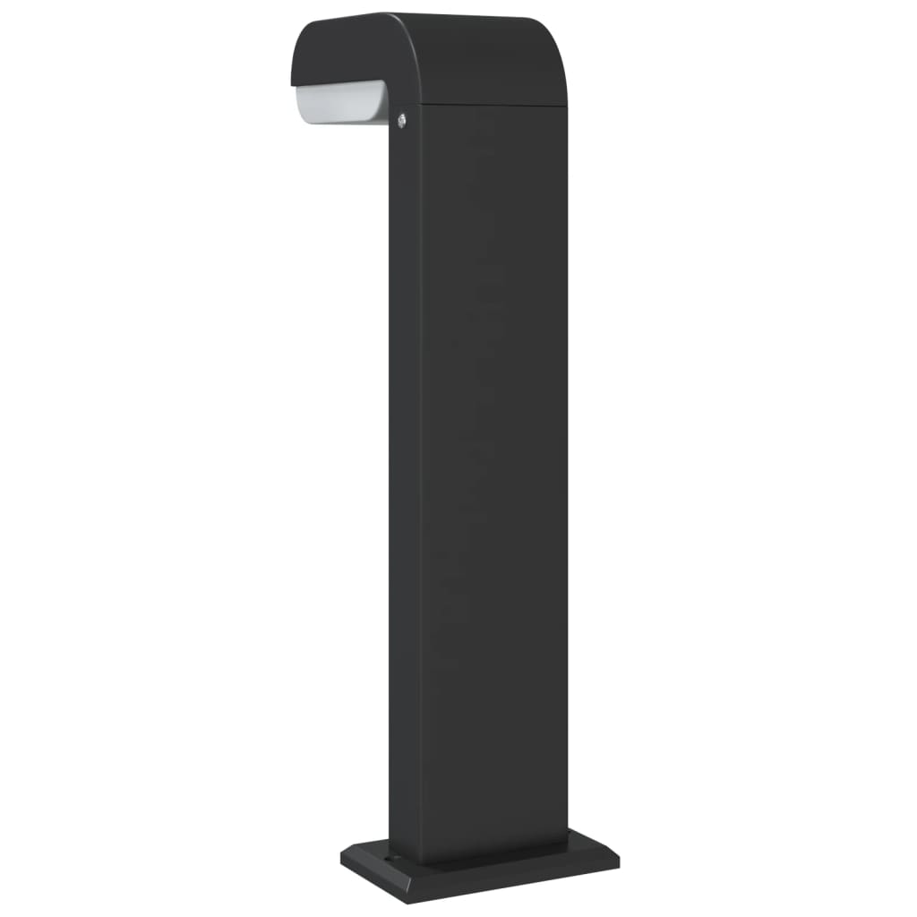 vidaXL Lămpi exterioare de podea 3 buc. negru 50 cm aluminiu turnat vidaXL Lămpi exterioare de podea 3 buc. negru 50 cm aluminiu turnat