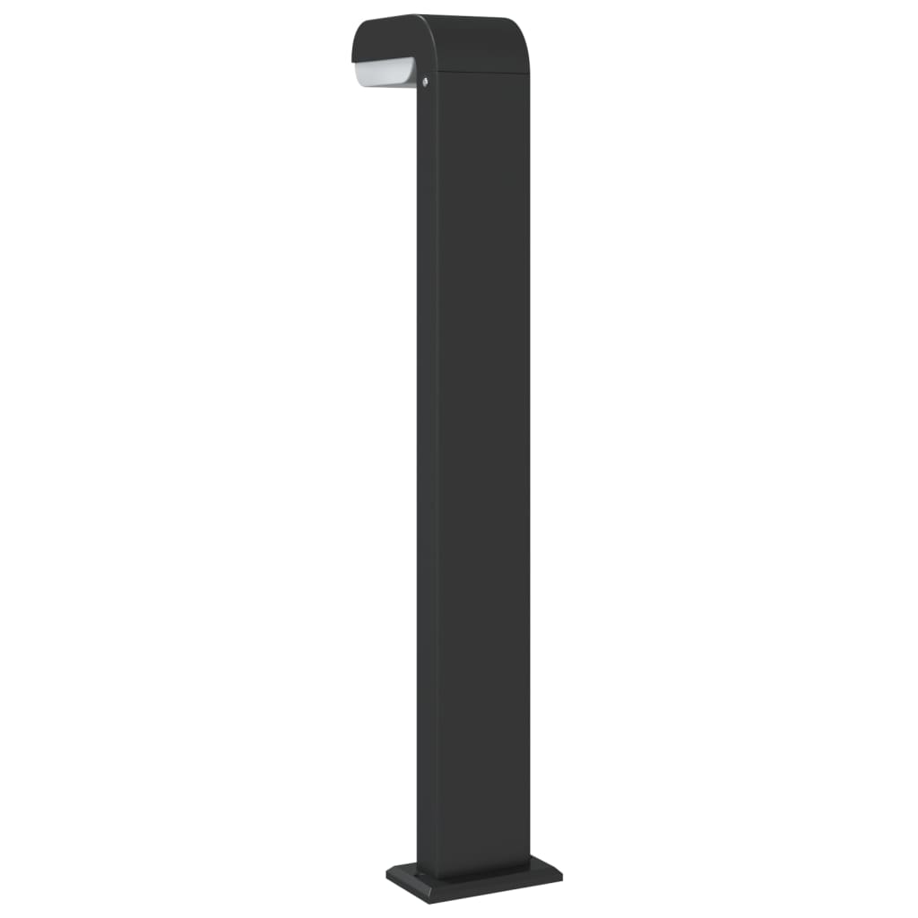 vidaXL Lămpi exterioare de podea 3 buc. negru 80 cm aluminiu turnat vidaXL Lămpi exterioare de podea 3 buc. negru 80 cm aluminiu turnat