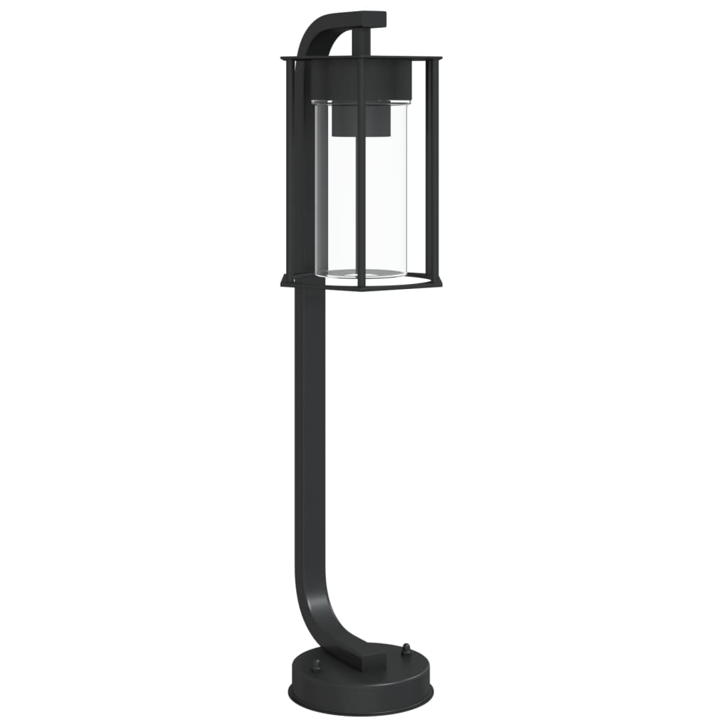 vidaXL Lampă exterioară de podea, negru, 60 cm, oțel inoxidabil vidaXL Lampă exterioară de podea, negru, 60 cm, oțel inoxidabil